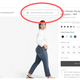 Everlane tends to choose models of several sizes and heights.